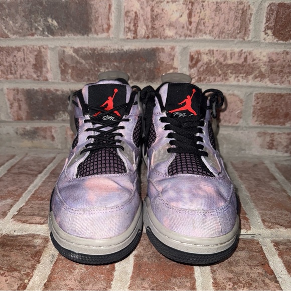 Mens Jordan 4 retro “zen master “ purple size 8.5 - Picture 7 of 12